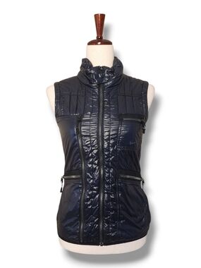 Women's Nike Quilted Puffer Vest - Navy